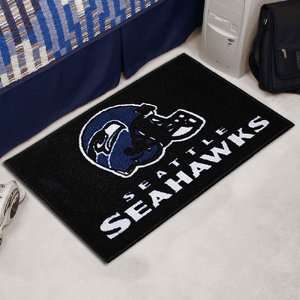  Seattle Seahawks 20 x 30 Black Starter Mat Sports 
