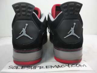 Nike AJF 4 IV Air Jordan Force 1 i vi xi BLACK RED 12.5  