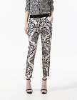 ZARA ARABESQUE PRINT TROUSERS SIZE M SOLD OUT