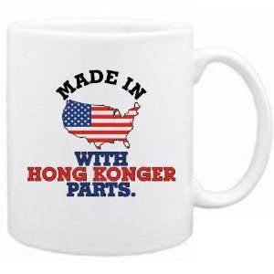   Made In U.S.A. ,  With Hong Konger Parts  Hong Kong Mug Country