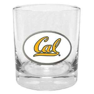  Cal Golden Bears NCAA Team Logo Double Rocks Glass 
