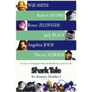  Shark Tale   Movie Poster   11 x 17