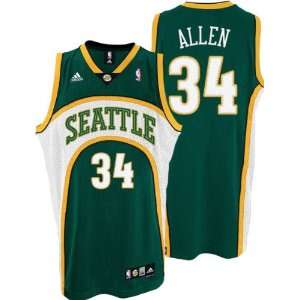 com Ray Allen Jersey adidas Green Swingman #34 Seattle Sonics Jersey 