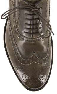 New $1950 Santoni Brown Shoes 12/11  