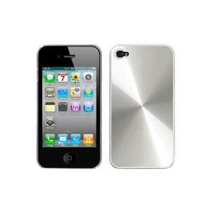  iPhone 4 Cosmos Back Cover Case   Silver Cell Phones 