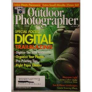    Outdoor Photographer July 2002 Outdoor Photographer Books