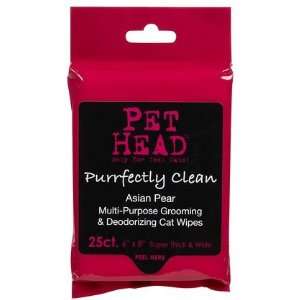 Pet Head Purrfectly Clean Multi Purpose Grooming & Deodorizing Wipe 