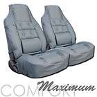 NEW SYN LEATHER UNIVERSAL CAR SEAT COVER WITH LUMBAR & SOFT CUSHION 
