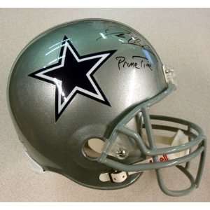 Deion Sanders Autographed/Hand Signed Dallas Cowboys Full Size Helmet 