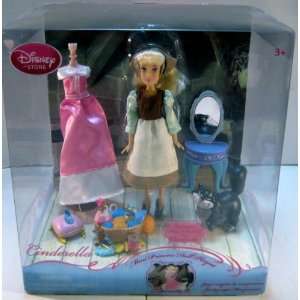   Cinderella Mini Princess Doll Playset  Toys & Games  