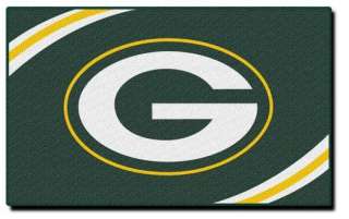 Green Bay Packers 2 Piece Rug Set New  