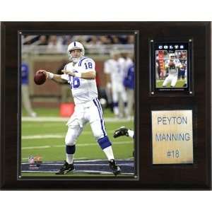  Indianapolis Colts Peyton Manning 12x15 Player Plaque 