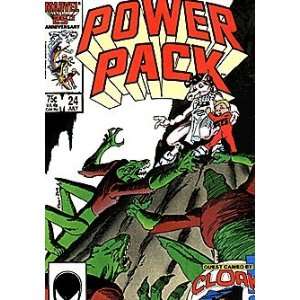  Power Pack (1984 series) #24 Marvel Books