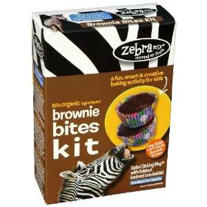 Zebra Mix Brownie Bites Kit 3 count Grocery & Gourmet Food