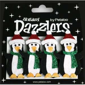  Traditional Holiday Dazzlers   Penguins (4 pieces) by 