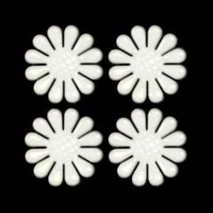    Novelty Button 1/2 Daisy White By The Each Arts, Crafts & Sewing