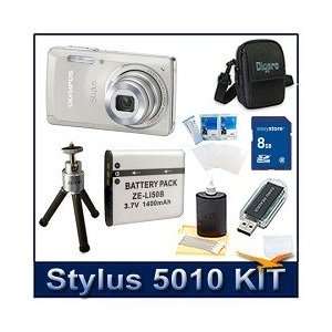  Olympus Stylus 5010 Digital Camera (Titanium), 14 
