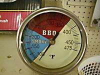 Large BBQ Pit Thermometer Smoker Grill  
