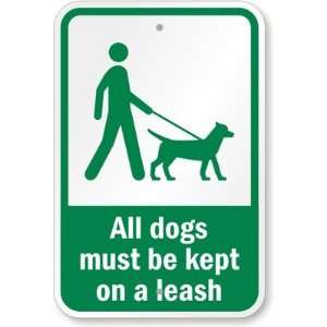  All Dogs Must Be Kept On A Leash (with Graphic) Diamond 