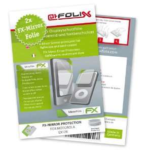 atFoliX FX Mirror Stylish screen protector for Motorola EX128 / EX 128 