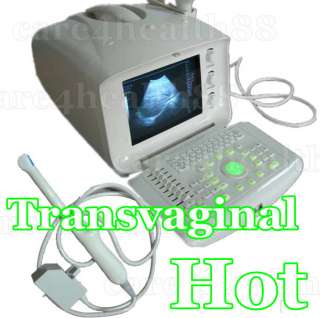 Portable Ultrasound Scanner machine+transvaginal(6000A)  