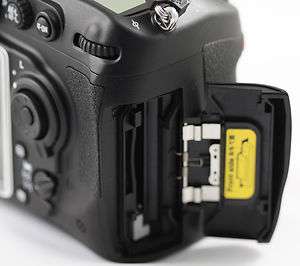 Nikon Genuine CF Memory Card Door Cover D300 1F998 811  
