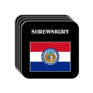  US State Flag   SHREWSBURY, Missouri (MO) Set of 4 Mini 