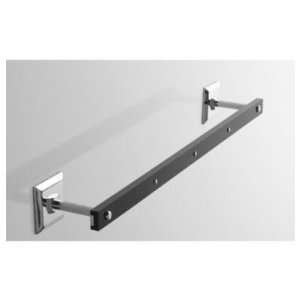  Towel Bar with Chrome Mounting Finish Pink, Size 18 