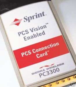 Sierra Wireless PC3300 Sprint Connection Card  