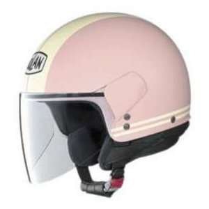  NOLAN N30 FLASHBACK FLAT PINK MOTORCYCLE Open Face Helmet 