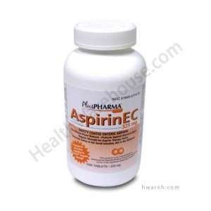  Aspirin (325mg)   1000 Enteric Coated Tablets Health 