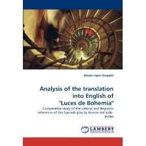  Analysis of the translation into English of Luces de 