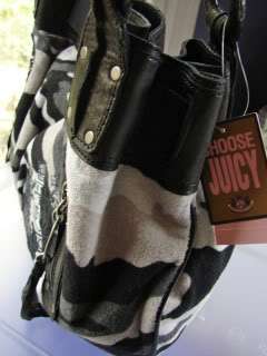 Juicy Couture Freestyle Crest Camo Satchel Tote Handbag  
