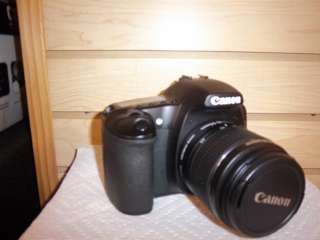 Canon EOS 30D 8.2 MP Digital SLR Camera Black Kit w/ EF S 18 55mm II 