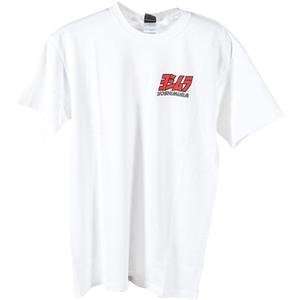  Yoshimura Italicized T Shirt   X Large/White Automotive