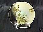 GERMAN DESERT PLATE WITH PAINTED DECOR SILESIA