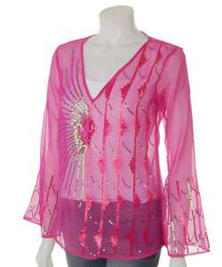 Sequin Georgette Blouse (India)  