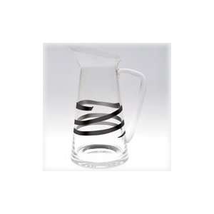  Dartington Glassware Ebony 1 Litre Jug