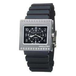 Hamilton Mens Khaki Action Titanium and Rubber Automatic Watch 
