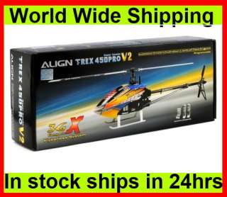 Align T REX 450 PRO 3GX Super Combo Helicopter KX015080 Brand New 