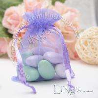 50 pieces 3x4 Sheer Organza Wedding Party Favor Gift Candy Bag Pouch 