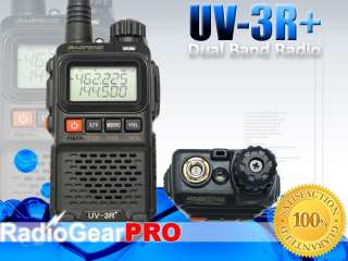 2012 BaoFeng UV 3R+ Plus Dual Band Radio 136 174 400 470 Mhz 