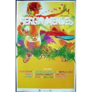  Sergio Mendes   Encanto   Poster   New   Rare   Jazz 