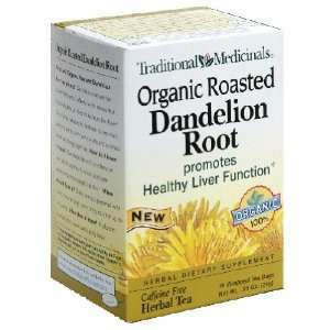 Organic Roasted Dandelion Root 16 Bags  Grocery & Gourmet 