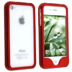 Red Bumper Case for Apple iPhone 4  