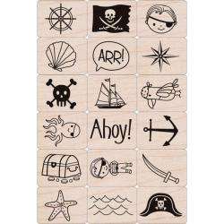 Hero Arts Ink n Pirate Stamp  