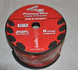 Audiopipe Primary Wire 8 Gauge 250 Feet PW 8 250FT  