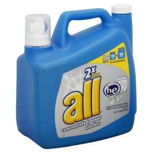  all 2x High Efficiency Laundry Detergent Original Scent 
