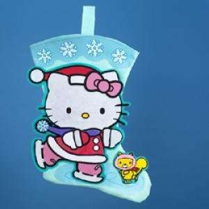  Hello Kitty Stocking Ice Skating