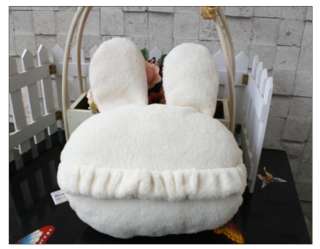 bunny rabbit car neck cushion pillow 2pcs gift  